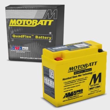 Imagem de Bateria de Moto Motobatt Monster 796 821 Hypermotard Ninja ZX-10R xvs 650 Drag Star Classic MBT12B4