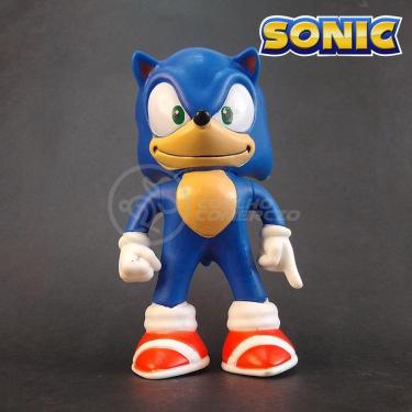 Imagem de Kit Boneco Colecion. Sonic Azul Sega 15Cm + Caneca