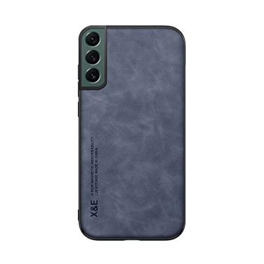 Imagem de Kepuch Silklike Capa para Samsung Galaxy S30/S21 - Case Placa de Metal Embutida para Samsung Galaxy S30/S21 - Azul