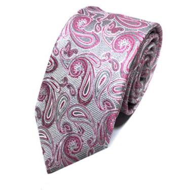 Imagem de Gravata masculina clássica xadrez jacquard de seda gravata formal gravata de pescoço, Estilo 9, tamanho �nico