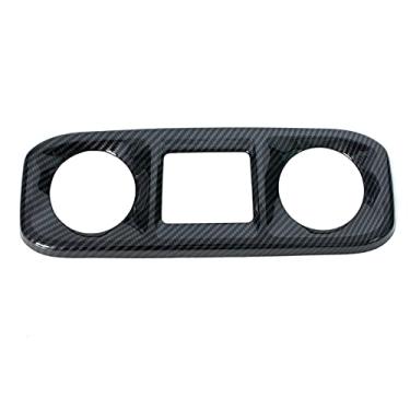 Imagem de JESYMBX Para Mercedes Benz G-Class W464 G63 G500 G500 2019 2020 ABS Fibra de Carbono Controle Central Tampa de Saída de Ar