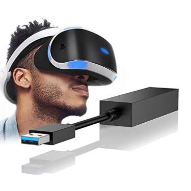 Imagem de Adaptador de câmera Playstation 4 para console PS5, para usar Playstation VR no PlayStation 5, acessórios para cabo conversor PS4 PSVR, IBMKIDS