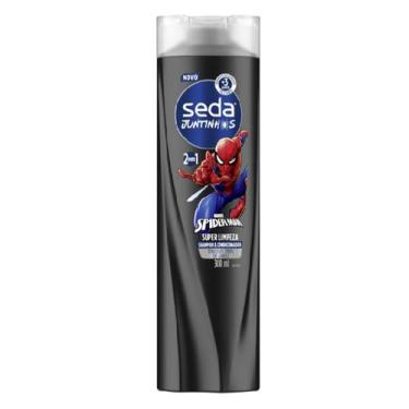 Imagem de Seda Shampoo & Condicionador Juntinhos Spider-Man 2 Em 1 Super Limpeza
