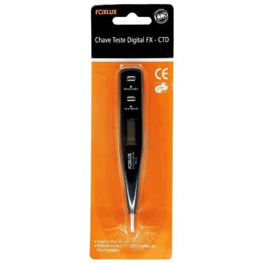 Imagem de Chave Teste Digital 12A 220V Ref. 0307- Foxlux