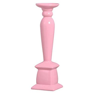 Imagem de Pedestal Para Arranjos Ceramicas Pegorin Rosa Bebe