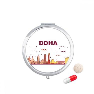 Imagem de Caixa de comprimidos Doha da City Landmark Building para guardar remédios