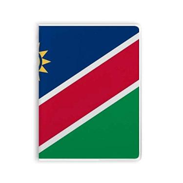 Imagem de Diário de capa macia com a bandeira nacional da Namíbia, país da África