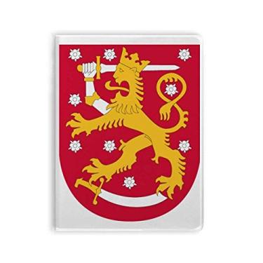 Imagem de Diário de capa macia com emblema nacional Finlândia Europa