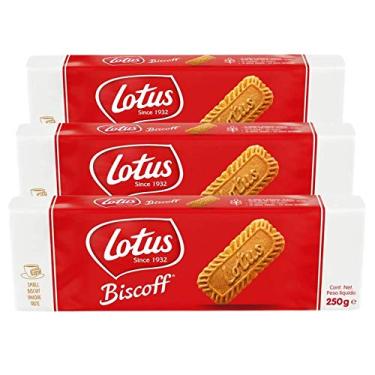 Imagem de 96 Biscoitos, 3 Pacotes, Bolacha Belga, Lotus Biscoff.