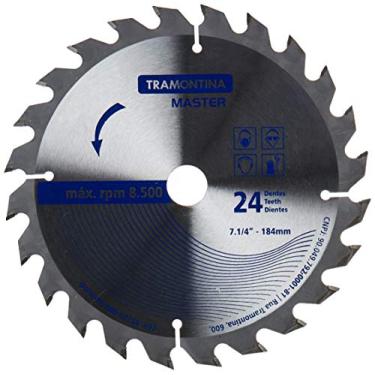 Imagem de Tramontina 42580124, Disco Corte Serra Circular 7.1/4, com 24 Dentes em Metal Duro