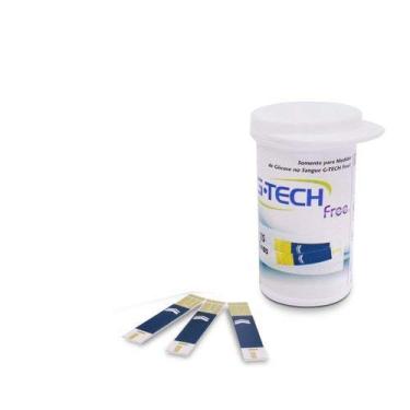 Imagem de Tiras para verificação de glicose Free 100 unidades G-Tech