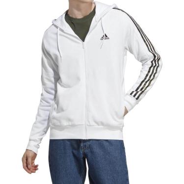 Imagem de Jaqueta de Moletom Adidas M 3S FT FZ HD Masculina-Masculino