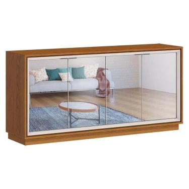 Imagem de Buffet Ópera 1.8 - Off White/Freijó - Espelhado