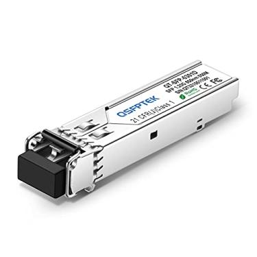 Imagem de Módulo QSFPTEK Gigabit SFP 1000BASE-SX 850nm 550m DDM Multimode LC Mini-GBIC Transceptor para Cisco GLC-SX-MMD/GLC-SX-MM, Ubiquiti UF-MM-1G, Netgear, Mikrotik, D-Link, outros interruptores abertos