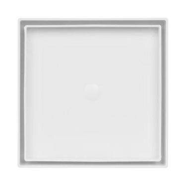 Imagem de Ralo Oculto Invisível Branco Astra Universal PVC ABS PP 10cm