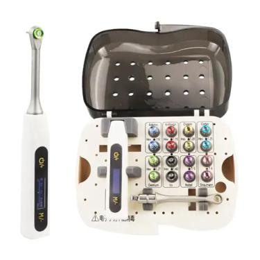 Imagem de Tazrigo Chave de torque universal predefinida para implante dentário 10-40 Ncm kit de ferramentas de chaves de fenda com 16 chaves