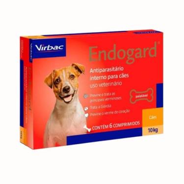 Imagem de Vermífugo Endogard Eficaz Tratamento Contra Giárdia Para Cães Até 10Kg