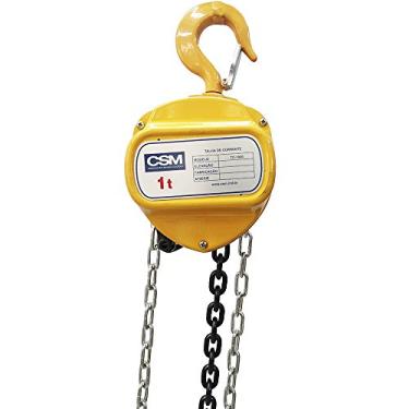 Imagem de Talha Manual 1 Tonelada Corrente Com 5 Metros-CSM-TC1000