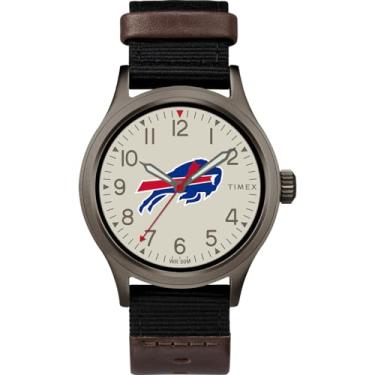 Imagem de Timex Relógio masculino TWZFBILMB NFL Clutch Buffalo Bills