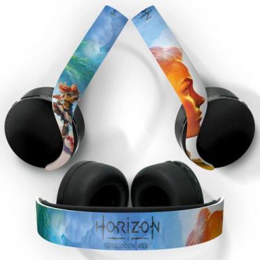 Imagem de Adesivo Compatível Ps5 Headset Pulse 3D Playstation 5 Skin - Horizon F