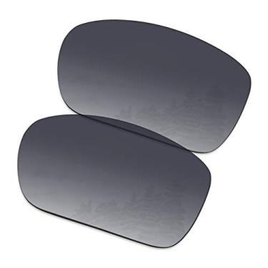 Imagem de SmartVLT Lentes de reposição masculinas cinza gradiente para óculos de sol Oakley Scalpel OO9095