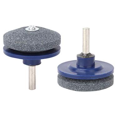 Imagem de Afiador de Lâmina de Cortador de Grama para Qualquer Furadeira Elétrica, Cortador de Grama Multiprofissional Universal, Acessório de Afiação de Broca de Jardim, 1 Peça