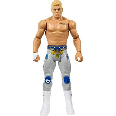 Imagem de Mattel WWE Cody Rhodes Basic Action Figure, 10 Points of Articulation & Life-Like Detail, 6-Inch Collectible