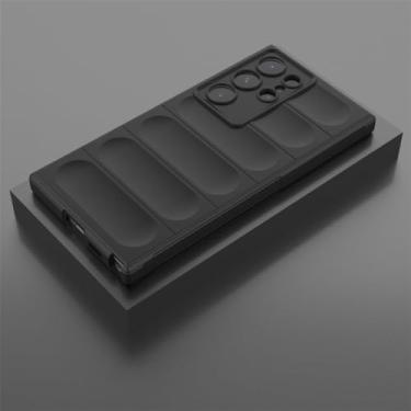 Imagem de Capa de telefone de silicone para Samsung S24 S23 Ultra Plus S22 S21 FE Note 20 Ultra A73 A54 A53 A52 A13 5G Armor Matte Soft Cases Capa, preta, para Samsung A13 4G