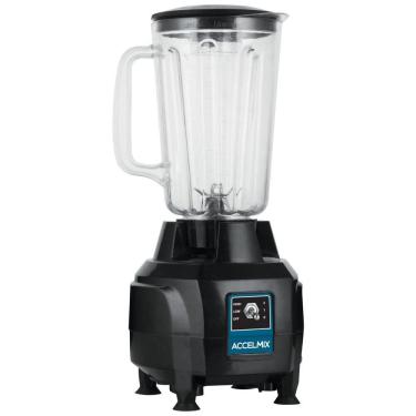 Imagem de Liquidificador Profissional 1,3L com Pés Antiderrapantes e Lâminas Removíveis de Alto Impacto, 110V 400W, Winco, Preto