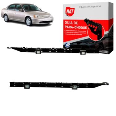 Imagem de Suporte Guia Parachoque Civic 2003 Até 2005 Traseiro (Lado Direito)