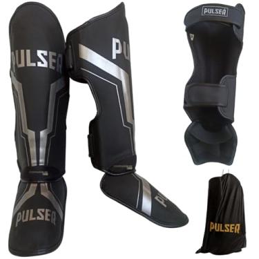 Imagem de Protetor Canela Caneleira Pulser 30 MM Tam. M Muay Thai Kickboxing Thunder Fight Profissional