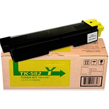 Imagem de Toner OEM KYOCERA MITA TK-582Y (1T02KTAUS0) CTG, amarelo, rendimento de 2,8K