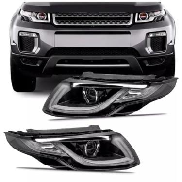 Imagem de Farol Ranger Rover Evoque 2016 2017 2018 2019 Xenon - UNIDADE Lado:ESQUERDO (MOTORISTA)