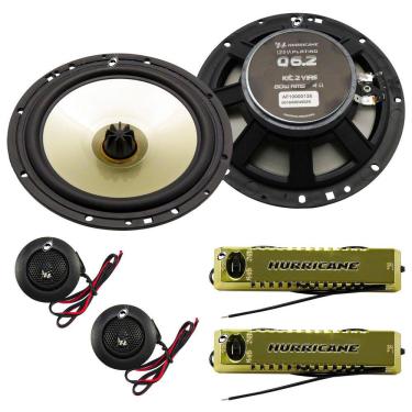Imagem de Kit 2 Vias Hurricane 160w 6.5pol Q6.2