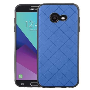 Imagem de ELISORLI Compatível com Samsung Galaxy J7 Prime 2017 J 7 Skypro Sky Pro J7V V S727VL Capa robusta fina antiderrapante de borracha TPU para celular Glaxay Halo 7J Perx J7prime Mulheres Homens Azul