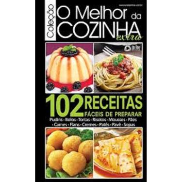 Imagem de Livro Novo 102 Receitas Faceis De Preparar, Pudin, Bolos, Tortas, Risitos, Mousses, Paes, Carne, Flans, Creme Pate, Pave