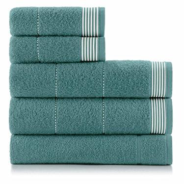 Imagem de Jogo de Toalhas 5 Peças Scala -Verde Jasper - Altenburg