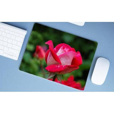 Imagem de Mouse Pad Emborrachado Personalizado Coleção Estampas Flores Floral, 4