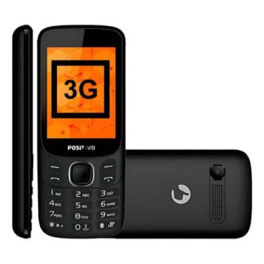 Imagem de Telefone Celular Simples Ideal Pra Idoso P38 3g Botão Grande - Positiv