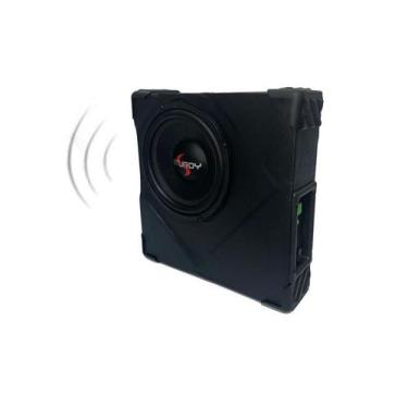 Imagem de Caixa Slim 8 Polegadas Sturdy Fitbox Amplificada 200W RMS
