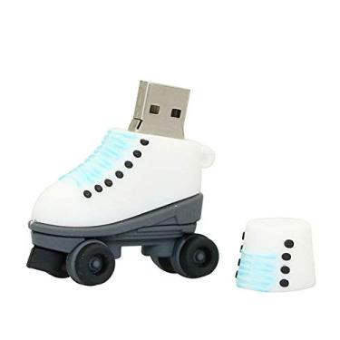 Imagem de Patins de 8 GB Modelo USB 3.0 Flash Drive Flash Drive 3.0 Pen Drive USB Jump Drive Memory Stick Zip Drive USB U Disk USB 3.0 Stick USB Disk USB Flash Memory - Preto