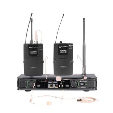 Imagem de Microfone sem Fio Headset Duplo Armer AX802M HH