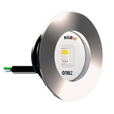 Imagem de Refletor slim 15w rgbw - Tholz, 10 metros de cabo