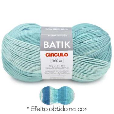 Imagem de Lã Batik Círculo 100g 360 metros - Circulo, 9969 Caminho do Mar