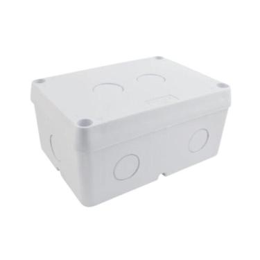 Imagem de Caixa Stilus de Passagem Elétrica em  ABS  Tam. 15X11X7,5 Branca 