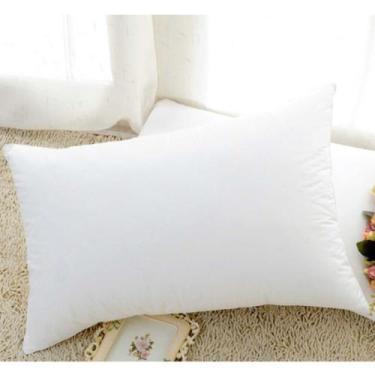 Imagem de Travesseiro Orto de Cabeça Fibra Poliéster Capa Percal Micro 200 - Ort