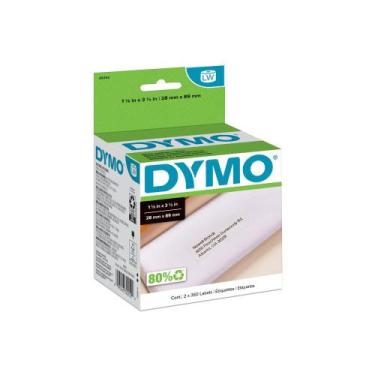 Imagem de Etiqueta para Impressora Térmica 2,8x8,9cm Rolo com 350 un. 30252 Dymo