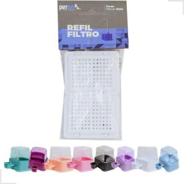 Imagem de Filtro Purificador De Água Bebedouro Pelos Longos 2 Unidades - Petlon