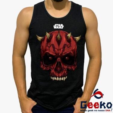 Imagem de Regata Star Wars 100% Algodão Geeko, Preto, G2