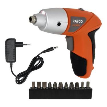 Imagem de Parafusadeira Reversível Bateria 4,8v Bivolt Profissional - Rayco